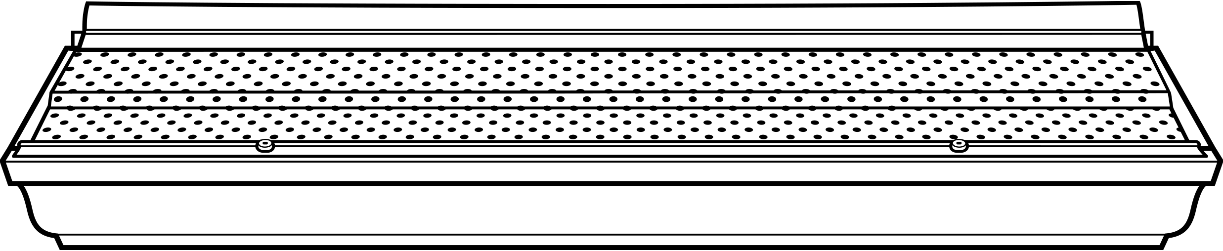 Diagram of Alu-Rex eavstrough system